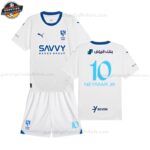 Al Hilal NEYMAR JR 10 Auswärtstrikot-Set für Kinder 2024/25