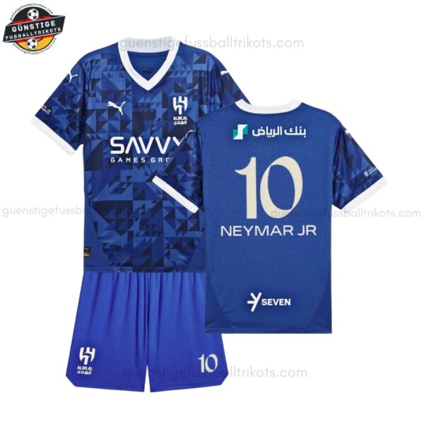 Al Hilal NEYMAR JR 10 Heimtrikot-Set für Kinder 2024/25