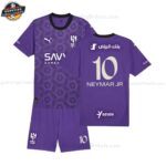 Al Hilal NEYMAR JR 10 Drittes Trikot-Set für Kinder 2024/25