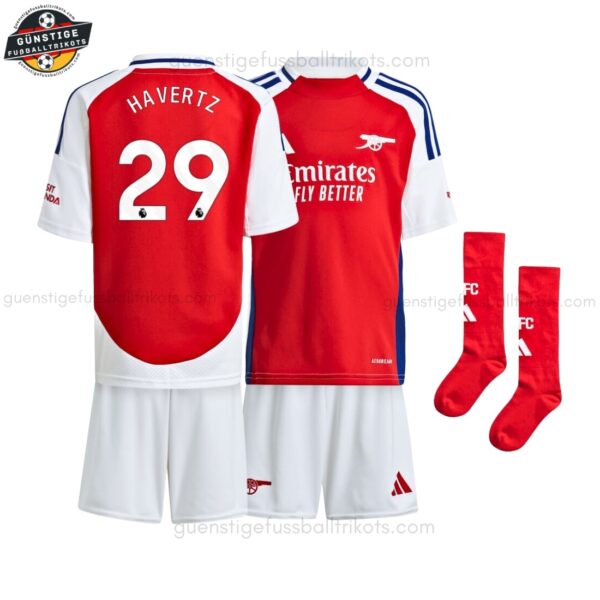 Arsenal HAVERTZ 29 Heimtrikot-Set für Kinder 2024/25