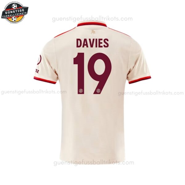 Bayern München DAVIES 19 Drittes Trikot für Herren 2024/25