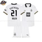 Borussia Dortmund MALEN 21 Drittes Trikot-Set für Kinder 2024/25