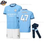 Manchester City FODEN 47 Heimtrikot-Set für Kinder 2024/25
