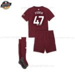 Manchester City FODEN 47 Drittes Trikot-Set für Kinder 2024/25