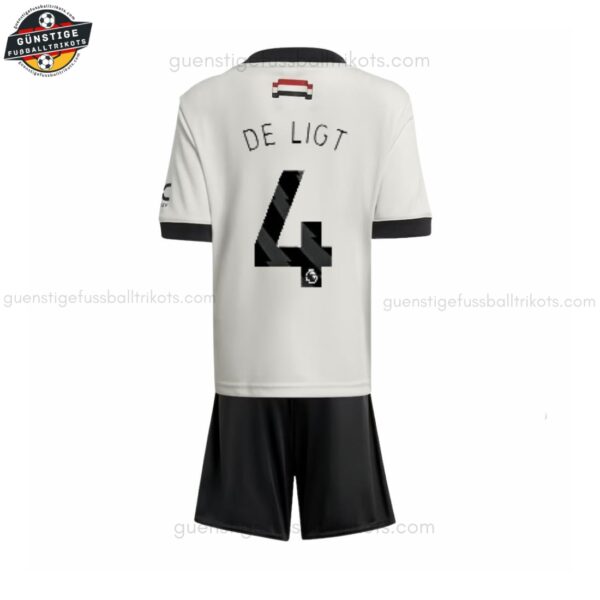 Manchester United DE LIGT 4 Drittes Trikot-Set für Kinder 2024/25