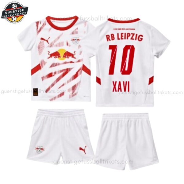 RB Leipzig XAVI 10 Heimtrikot-Set für Kinder 2024/25
