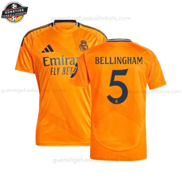Real Madrid BELLINGHAM 5 Auswärtstrikot für Herren 2024/25