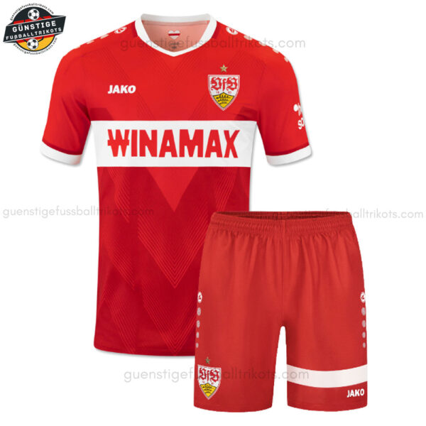 VfB Stuttgart Auswärtstrikot-Set für Kinder 2024/25
