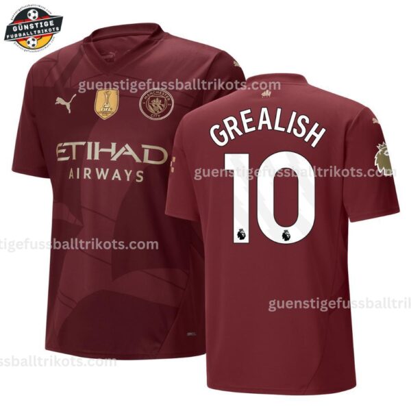 Manchester City GREALISH 10 Drittes Trikot für Herren 2024/25