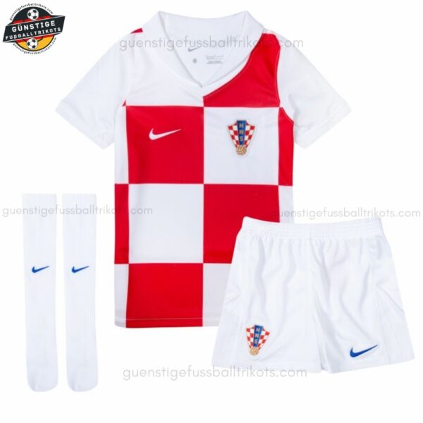 Kroatien Heimtrikot-Set für Kinder 2024/25