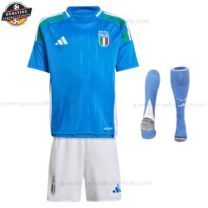 Italien Heimtrikot-Set für Kinder 2024/25