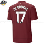 Manchester City DE BRUYNE 17 Drittes Trikot für Herren 2024/25