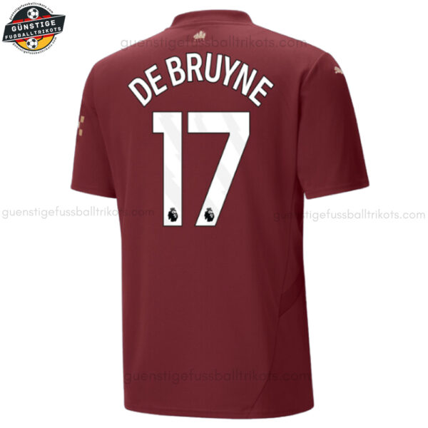 Manchester City DE BRUYNE 17 Drittes Trikot für Herren 2024/25