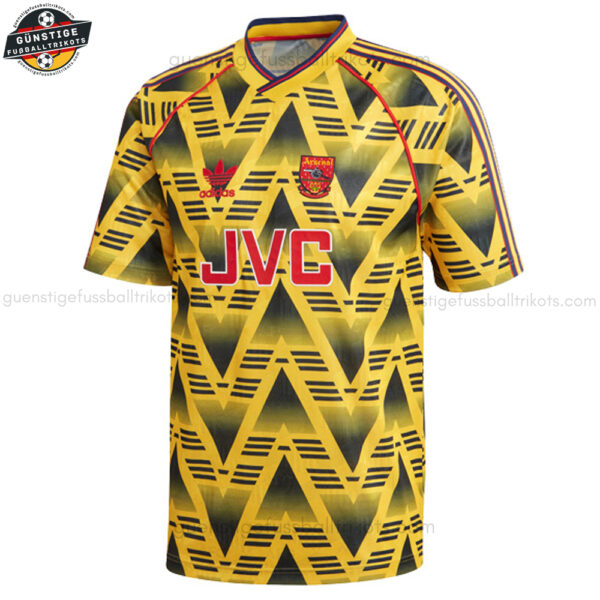 Retro Arsenal Auswärtstrikot für Herren 1991/93