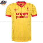 Retro Liverpool Auswärtstrikot für Herren 1981/84