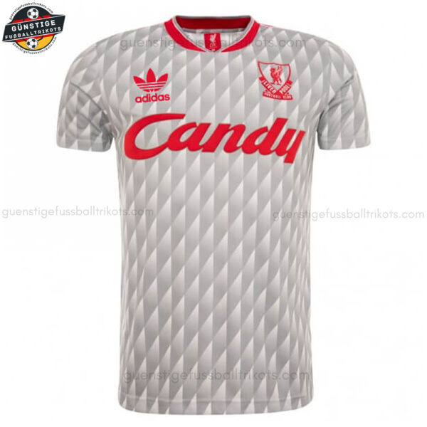 Retro Liverpool Auswärtstrikot für Herren 1989/91