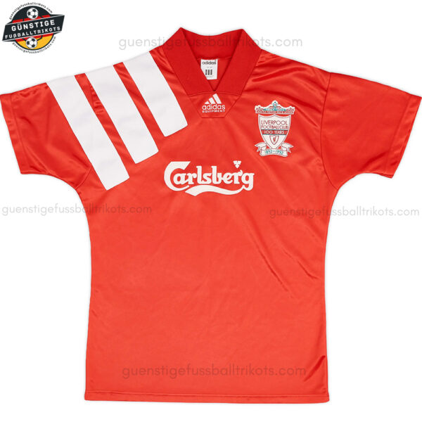 Retro Liverpool Heimtrikot für Herren 1992/93