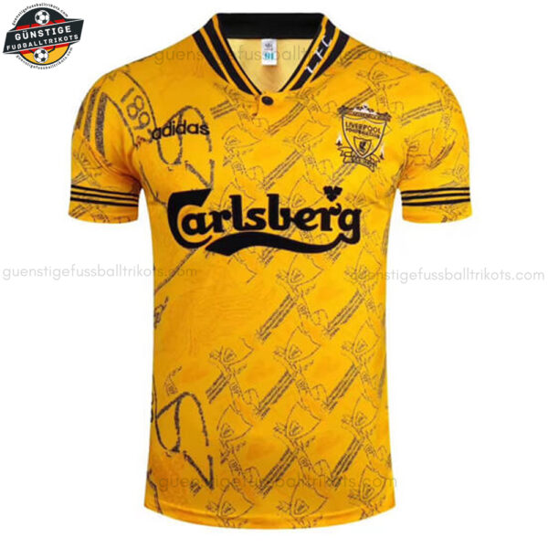 Retro Liverpool Auswärtstrikot für Herren 1994/96