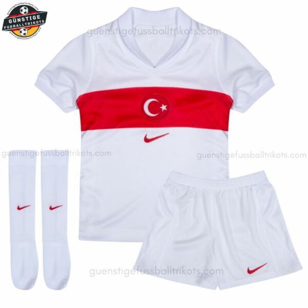 Türkei Heimtrikot-Set für Kinder 2024/25