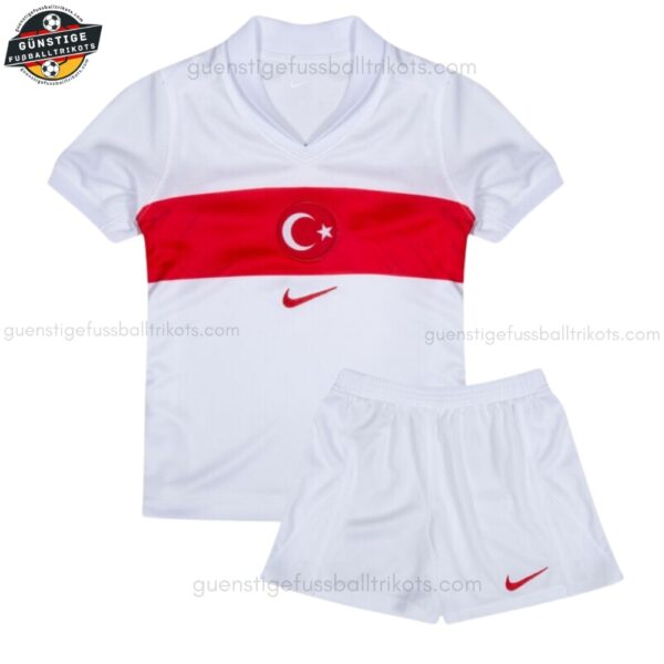 Türkei Heimtrikot-Set für Kinder 2024/25