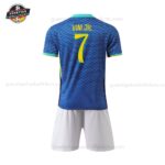 Brasilien Vini JR. 7 Auswärtstrikot-Set für Kinder 2024/25