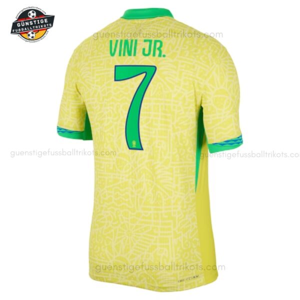 Brasilien Vini JR. 7 Heimtrikot für Herren 2024/25