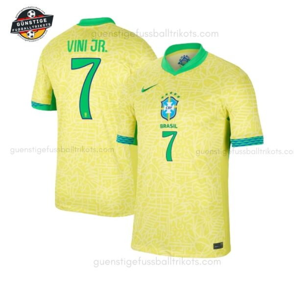 Brasilien Vini JR. 7 Heimtrikot für Herren 2024/25