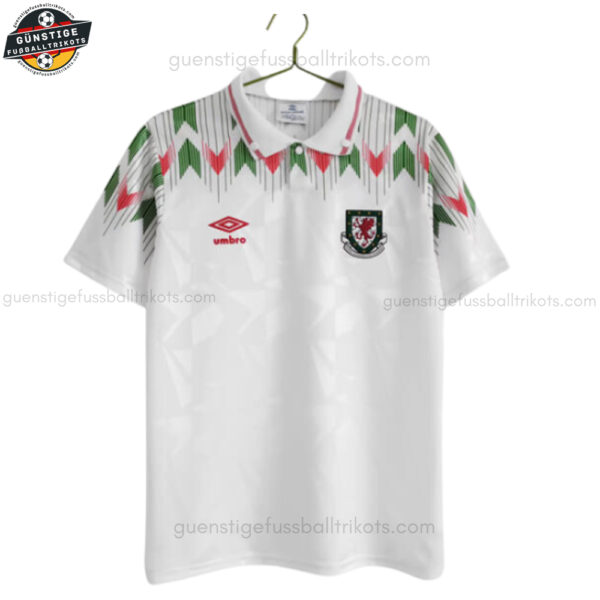 Retro Wales Auswärtstrikot für Herren 1992