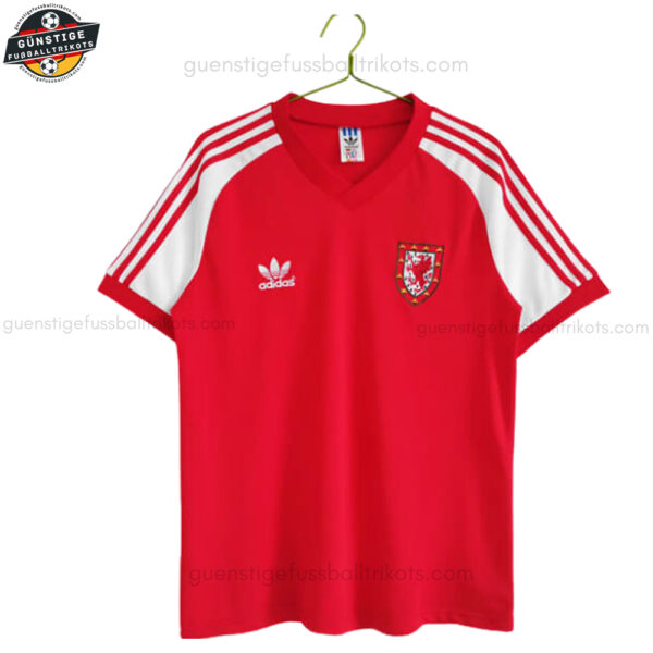 Retro Wales Heimtrikot für Herren 1982