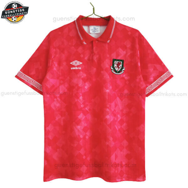 Retro Wales Heimtrikot für Herren 1992