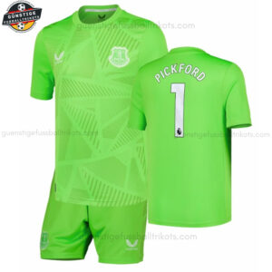 Everton PICKFORD 1 Torwarttrikot-Set für Kinder 2024/25