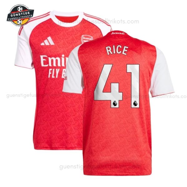 Arsenal RICE 41 Heimtrikot-Set für Kinder 2025/26