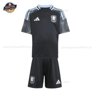 Aston Villa Auswärtstrikot Kinder Set 25_26-front view