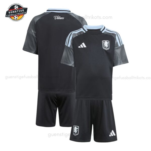 Aston Villa Auswärtstrikot-Set für Kinder 2025/26