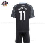 Aston Villa WATKINS 11 Auswärtstrikot-Set für Kinder 2025/26