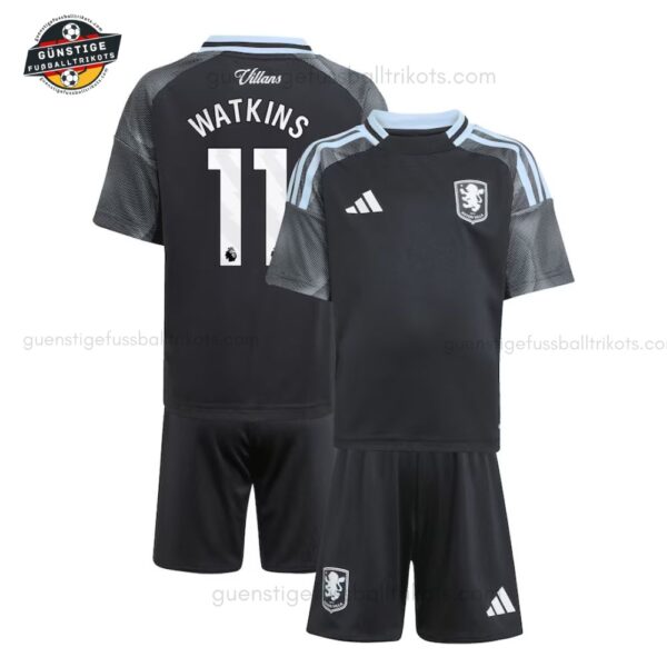 Aston Villa WATKINS 11 Auswärtstrikot-Set für Kinder 2025/26