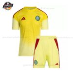 Celtic Gelbes Torwarttrikot-Set für Kinder 2025/26