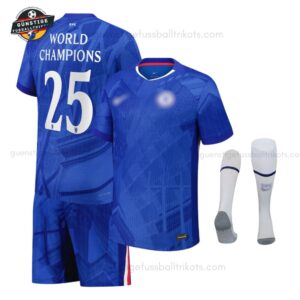 Chelsea WORLD CHAMPIONS-Set für Kinder 2025/26