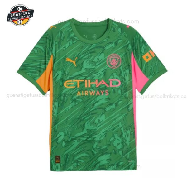 Manchester City EDERSON M. 31 Grünes Torwarttrikot für Herren 2025/26