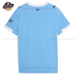 Manchester City Herren Heimtrikot 25_26 – back view