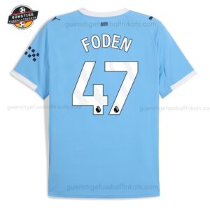 Manchester FODEN 47 Herren Heimtrikot 25-26-back view