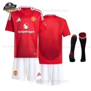 Manchester United Heimtrikot-Set für Kinder 2024/25