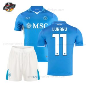 SSC Napoli LUKAKU 11 Heimtrikot-Set für Kinder 2024/25