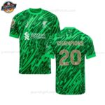 Liverpool CHAMPIONS 20 Grünes Torwarttrikot für Herren 2024/25