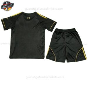 Liverpool Sonderedition Schwarzes Kinder Set 25_26-back view