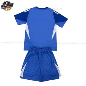 Manchester United Blaues Torwart Kinder Set 25_26-back view
