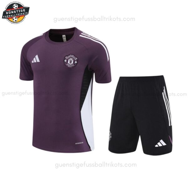 Manchester United Lila Training-Set für Kinder 2025/26