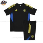 Manchester United Schwarzes Training-Set für Kinder 2025/26
