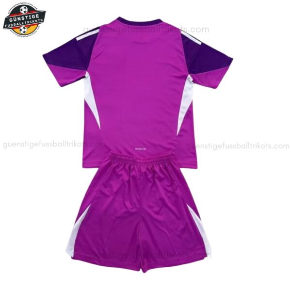Real Madrid Torwart Lila Set für Kinder 2025/26