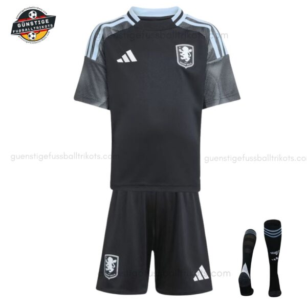 Aston Villa Auswärtstrikot-Set für Kinder 2025/26